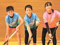 ホッケーの大舞台に　小矢部スポ少３人、Ｕ１２オールスター選出