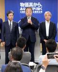 立民、党勢回復を懸け新体制