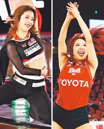 Ｂリーグのチアチームで富山出身の姉妹活躍　富山とＡ東京で切磋琢磨