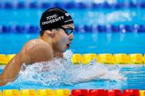 ４百個人メドレー西川が好記録Ｖ