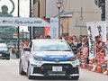 ラリーカーが街・山駆ける　高岡で競技会、車両展示や試乗も