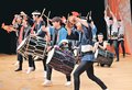 ５０回祝い、響き勇壮　砺波で「富山の太鼓」共演会