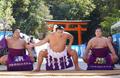 豊昇龍、下鴨神社で土俵入り