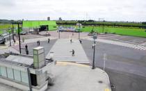 渋谷交差点再現セット閉鎖