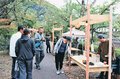 水辺にクラフトずらり　砺波・庄川水記念公園、市内外の作家出店