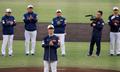 野球日本代表が合宿打ち上げ