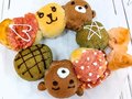 娘とくまちゃんリースパン作り🐻