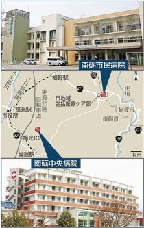 医療集約反対１万人超　南砺の２市立病院巡り署名、整形外科存続に不安