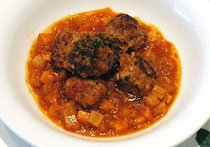 ミートボールのトマト煮
