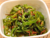 ピーマンのやみつき中華あえ