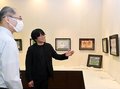 本紙連載の挿絵２４点　富山大和で幸亮太さん個展