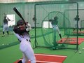 甲子園でも活躍誓う　魚津で未来富山ナイン始動、打撃練習に汗