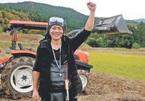 八尾で餅店経営の苗代さん、稲作に挑戦　もち米を自ら栽培、「米騒動」で品薄