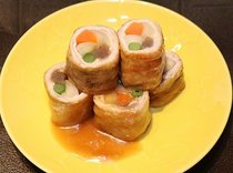 豚バラ肉の野菜巻き