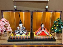 お雛様と一緒に🎎