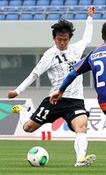 カターレ、連勝ならず　長崎に０－１