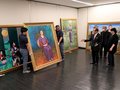 役員が陳列指導、作家の感性響く空間に　日展富山展、県民会館で２５日開幕