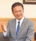 「課題説明し納得得る」　出町高岡市長が来社