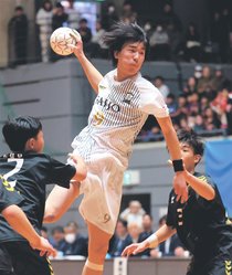 残り５秒で劇的シュート　春中ハンド氷見西條男子初の連覇