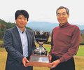 城木さん（小杉）林さん（大山）優勝　富山ＣＣで北日本新聞グランド杯ゴルフ