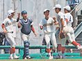 高岡商、意地の反撃　夏の高校野球富山大会、９回裏・岡田の投球に奮起