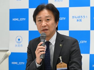 災害公営住宅建設費など３５億　氷見市が１２月補正予算案発表、市長「復興にスピード感を」