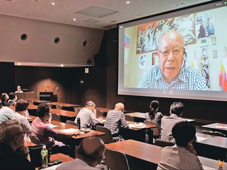 「核と人類、共存できない」　田中被団協代表委員、富山でオンライン講演