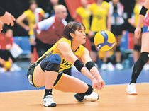 アクア３連敗１０位　バレーＳＶリーグ、ＮＥＣ川崎に０－３