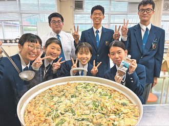 ハイスクールプレス<br />ちゃんこ鍋の素 開発　富山商業高校