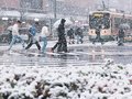 年末寒波到来　県内、一時大雪警報