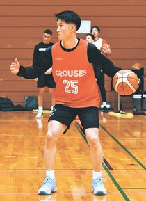 富山グラウジーズ葛原、感謝忘れずプレー　７、８日に三河戦