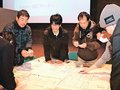 避難所運営の課題探る　富山・保内地区、ゲームで対応体験