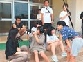 小中学生が映像作品作り　坂本監督（富山出身）の指導受け高岡でロケ