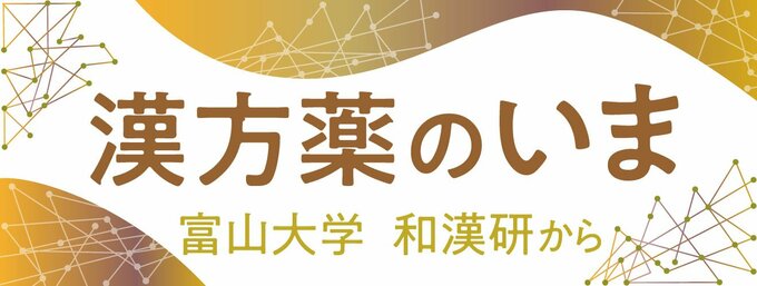漢方医療の基本や治療法を、富山大学和漢医薬学総合研究所の専門家が分かりやすく解説します。
