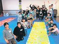 万博に春の四重奏の大型アート出品　朝日の児童制作、世界の子どもとつながる企画に参加