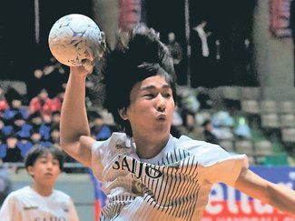 氷見西條男子、大勝　春中ハンド第４日