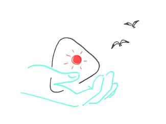 梅干し！丸見えになってるよ（恥）<br />歌人・島楓果