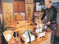 高岡山町筋に天神様ずらり　１７、１８日に住宅・商店で展示