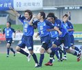 カターレ快勝　暫定５位に　三菱水島に３－０