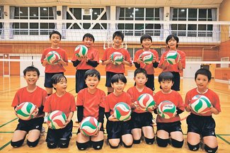 とやま元気っ子<br />庄川スポーツ少年団男子バレーボール部（砺波市）