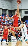 グラウジーズ勝利　京都に７５－７３