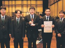 高岡工芸高が最優秀　ミラコン、災害ごみの瓦再利用