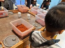 能作でポケモンの箸置き作りを体験