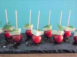 夏の食欲不振に！トマト＆豆腐＆えごまのカプレーゼ【休日のレシピ (106) 】