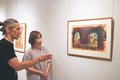 地域おこし隊が縁で作品展、上市・西田美術館で洋画家の故古川さんの１２点　スペイン出身・ルーカスさん、故郷題材 じっくり鑑賞