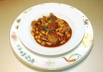 ミートボールといろいろお豆の洋風煮込み