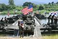 米韓軍が渡河訓練を公開