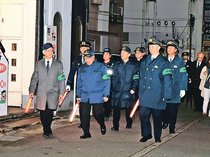 年末 安全に過ごそう　県警など、特別警戒パトロール