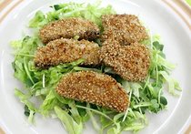 タラのごま風味焼き