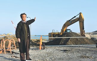 遺構保存訴える珠洲の男性を映画化　イタリア出身のバルベッタさん、復興と住民の関わり描く